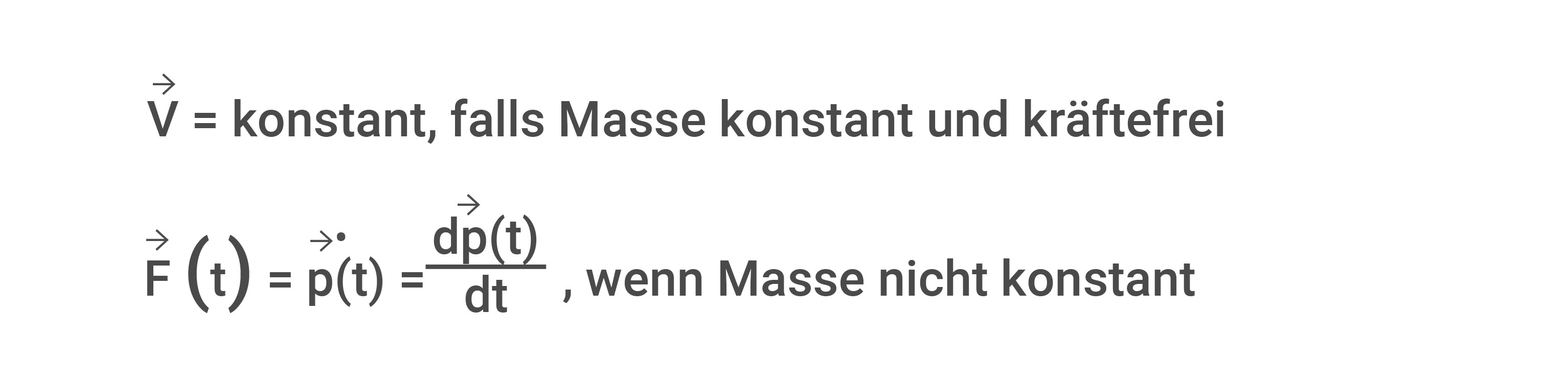 Newtons gesetzt 1