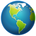 Weltkugel-Emoji 