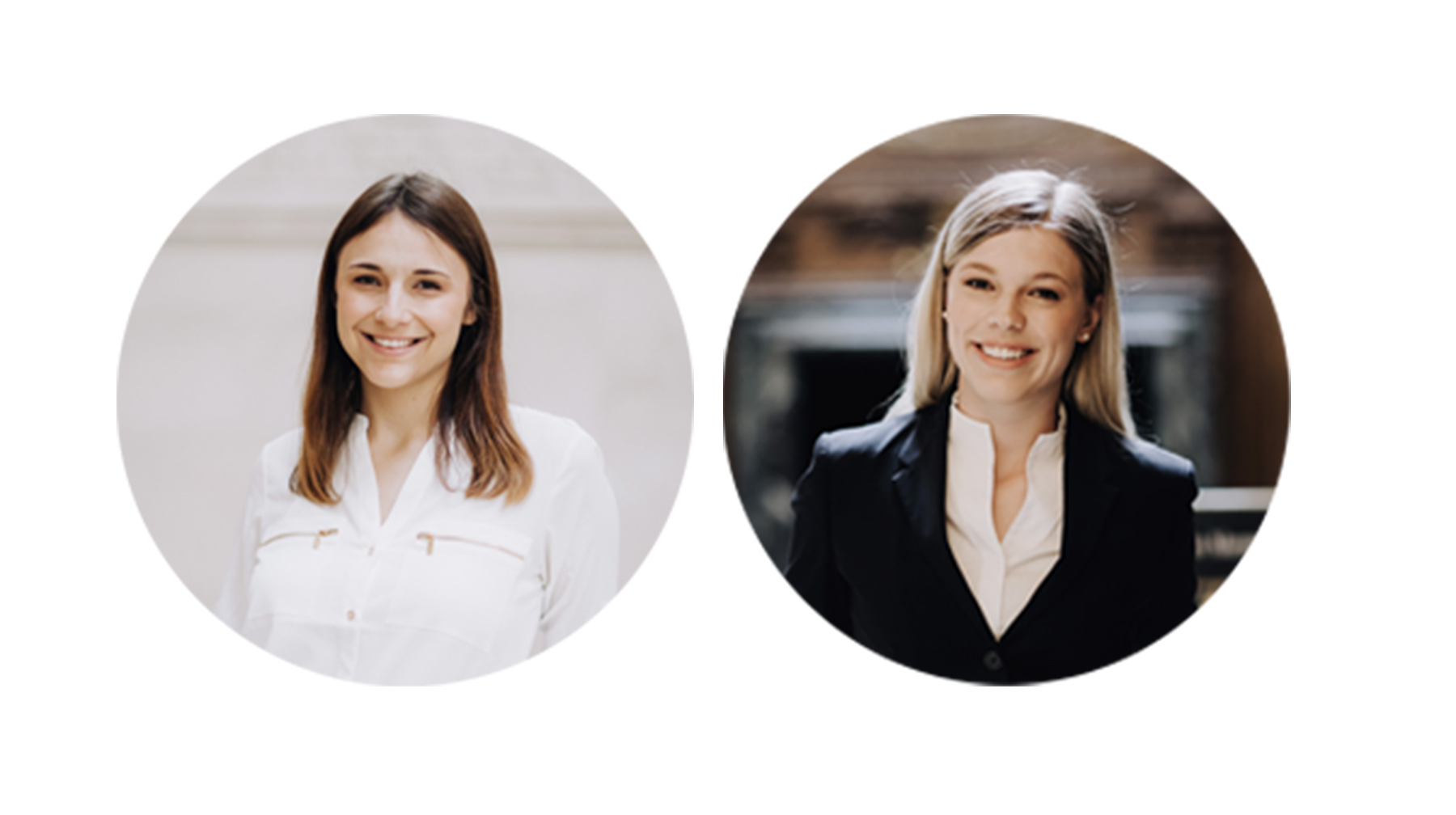 Christin und Sabrina von der Ivery Group unterstuetzen bei der Karriereplanung.