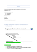 Ordentliche kündigung schema