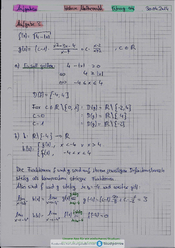 Stetige Funktionen Initialis Free Download