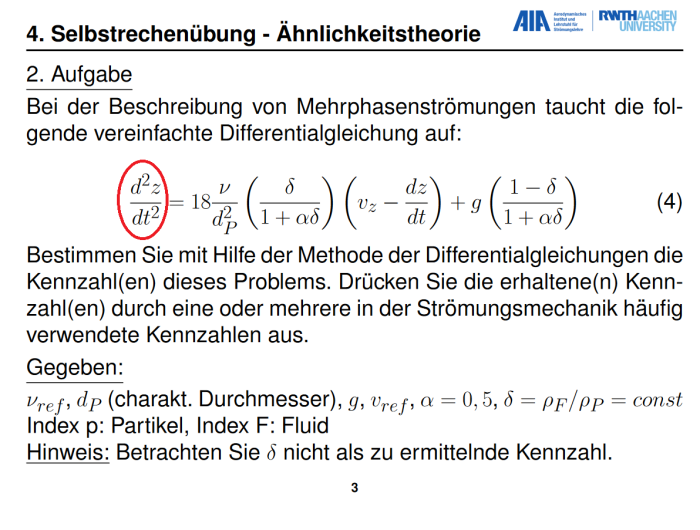 Stromungsmechanik Ii An Der Rwth Aachen Studydrive