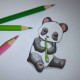 Anonymer Pandabär  