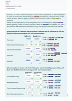 Dokument Onlineaufgabe Kostenprognose und Plankostenrechnung mit Noti ...