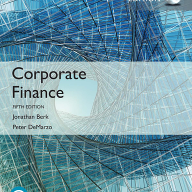 Document Corporate Finance, 5e Global Edition (Jonathan Berk