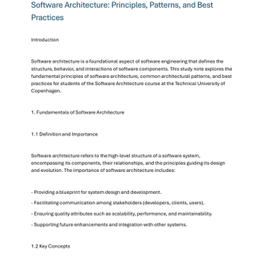 Dokument Software Architecture - Principles and Best Practices.pdf ...