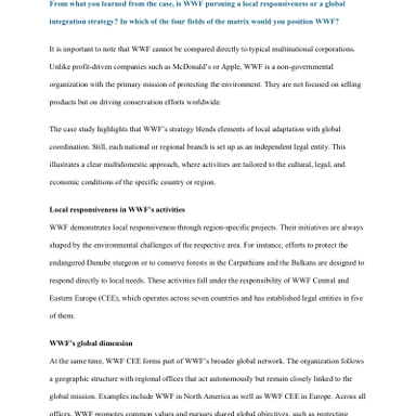 Dokument Case Study WWF mit Note 1.pdf - Herunterladen